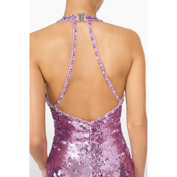 Jenny Packham Lisette Dress in Lilac | Evening Gowns | Coveti