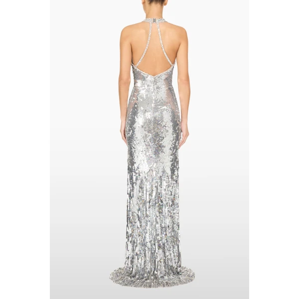 Jenny Packham Lisette Dress in Platinum | Evening Gowns | Coveti