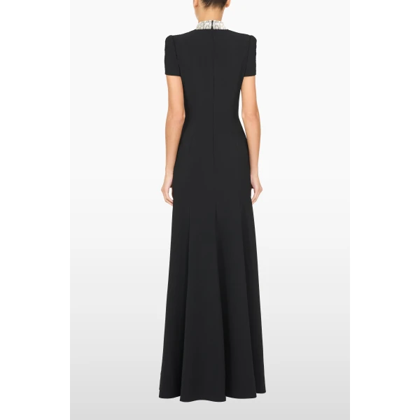 Jenny Packham Mesa Dress in Liquorice | Evening Gowns | Coveti