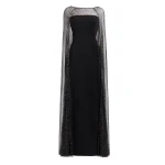 Jenny Packham Moxie Dress in Liquorice | Coveti