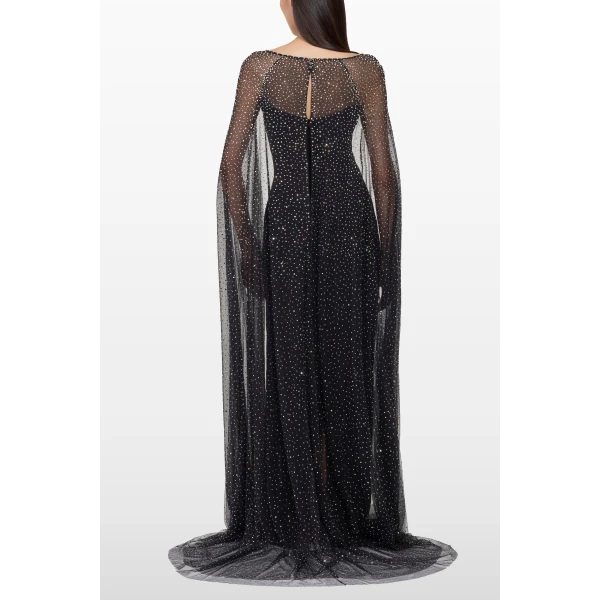 Jenny Packham Moxie Dress in Liquorice | Evening Gowns | Coveti