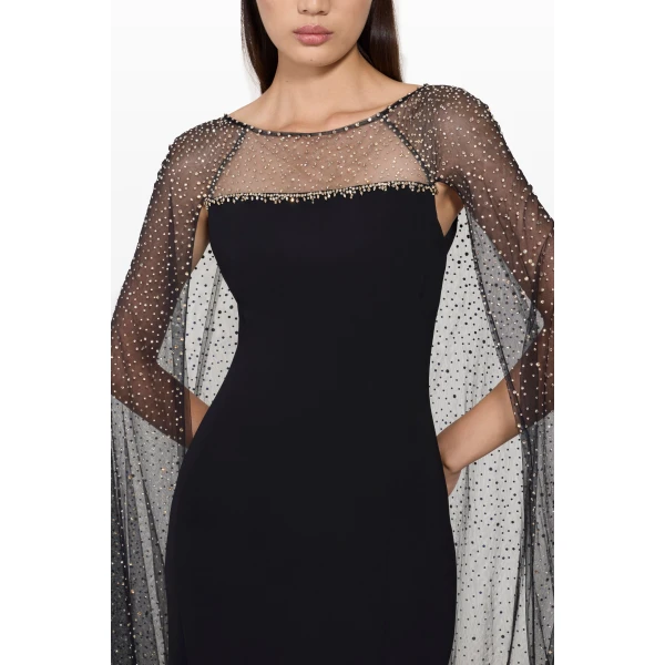 Jenny Packham Moxie Dress in Liquorice | Evening Gowns | Coveti