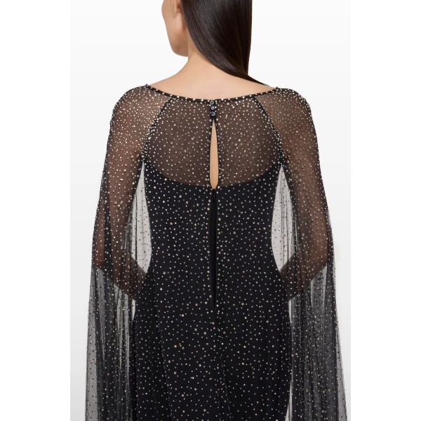 Jenny Packham Moxie Dress in Liquorice | Evening Gowns | Coveti