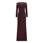 Jenny Packham Muse Dress in Mahogany | Coveti