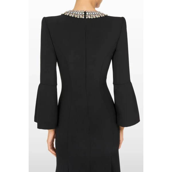 Jenny Packham Pueblo Dress in Liquorice | Evening Gowns | Coveti