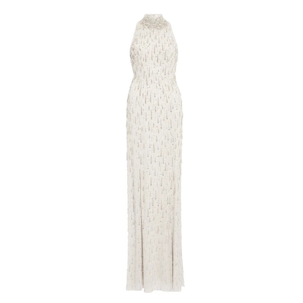 Jenny Packham Santa Fe Dress in Snow | Coveti