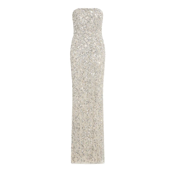 Jenny Packham Sirocco Dress in Moonstone | Coveti