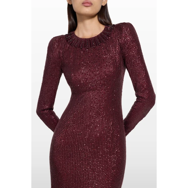 Jenny Packham Sisi Dress in Cardinal | Evening Gowns | Coveti