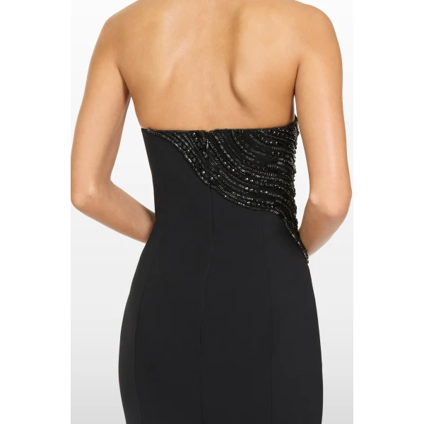Jenny Packham Soyala Dress in Liquorice | Evening Gowns | Coveti