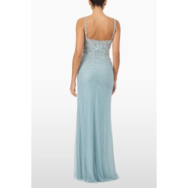 Jenny Packham Sunstead Dress in Haze | Evening Gowns | Coveti