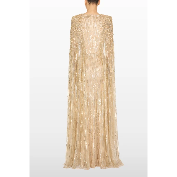 Jenny Packham Sweet Silva Dress in Illusion | Evening Gowns | Coveti