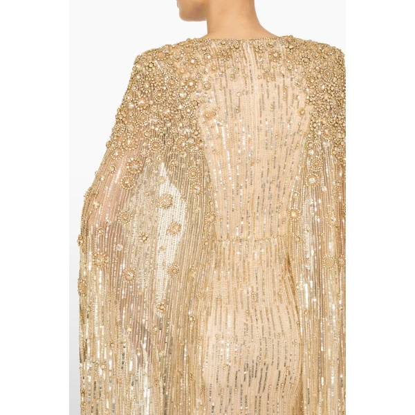 Jenny Packham Sweet Silva Dress in Illusion | Evening Gowns | Coveti