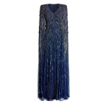 Jenny Packham Sweet Silva Dress in Midnight Kiss | Coveti