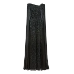 Jenny Packham Twilight Dress in Liquorice | Coveti