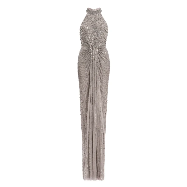 Jenny Packham Whisper Dress in Granite | Coveti