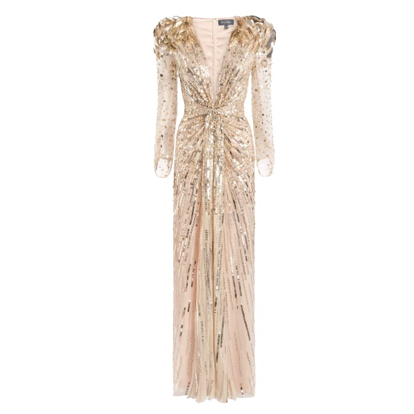 Jenny Packham Xenia Dress in Illusion | Coveti