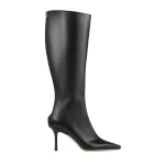 Black Jimmy Choo Agathe Knee Boot 85 | Boots
