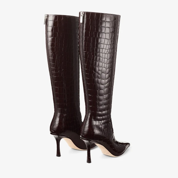 Sambuco Jimmy Choo Agathe Knee Boot 85, view 5 | Boots