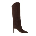 Beige Jimmy Choo Alizze Knee Boot 85 | Boots