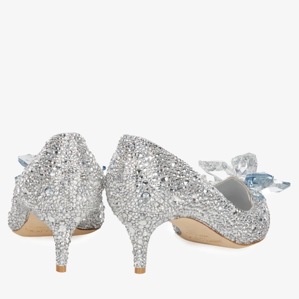 Crystal Jimmy Choo Allure Pumps, view 5 | Heels