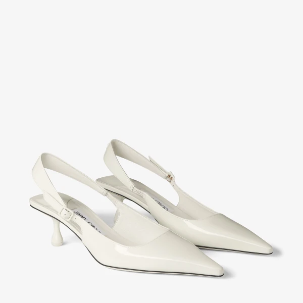 Latte Jimmy Choo Amel 50 Pumps, view 2 | Heels