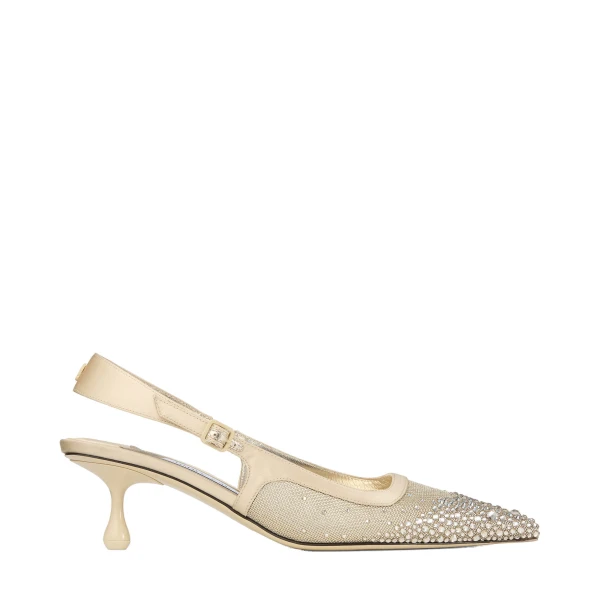 Metallic Jimmy Choo Amel 50 Pumps | Heels