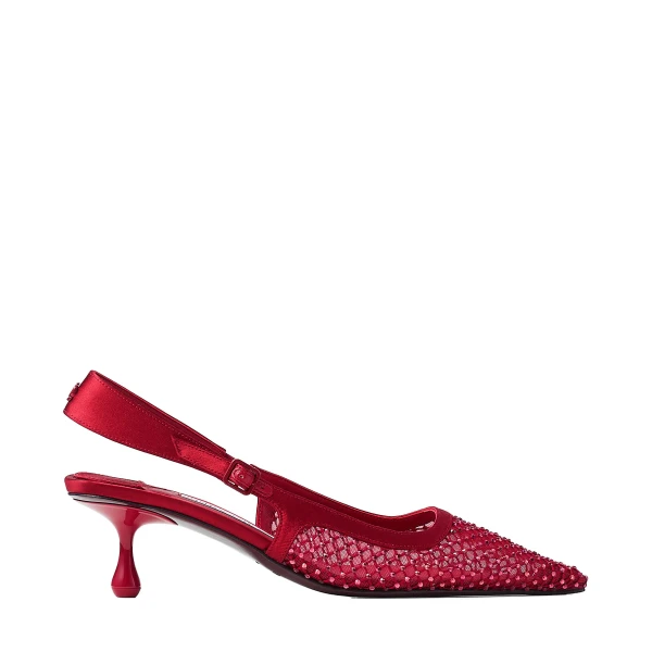 Red Jimmy Choo Amel 50 Pumps | Heels