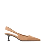 Beige Jimmy Choo Amel 50 Slingbacks | Heels