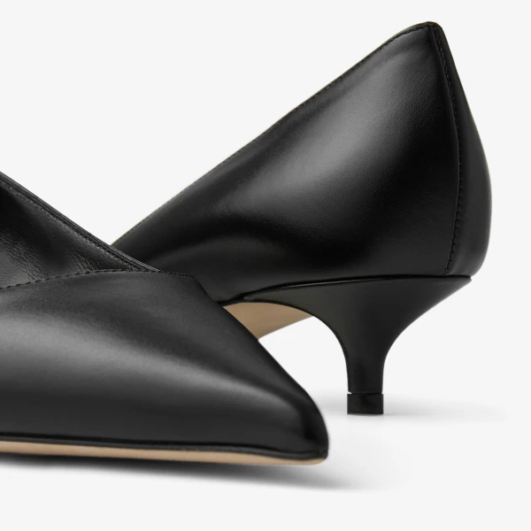 Black Jimmy Choo Amelia 35 Pumps, view 4 | Heels