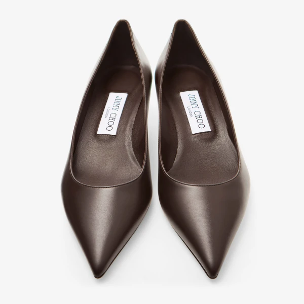 Chocolate Jimmy Choo Amelia 35 Pumps, view 5 | Heels