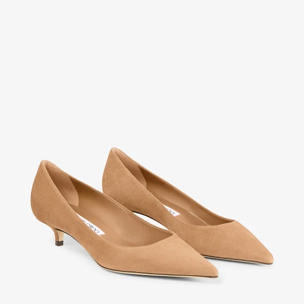 Toffee Jimmy Choo Amelia 35 Pumps, view 3 | Heels