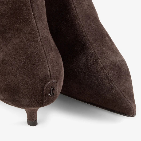 Chocolate Jimmy Choo Amis Knee Boot 35, view 4 | Boots