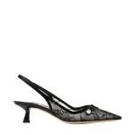 Black Jimmy Choo Amita 45 Pumps | Heels