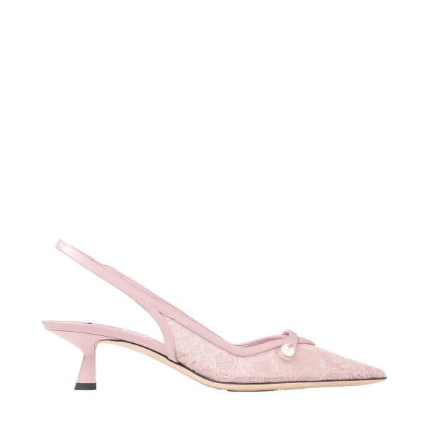 Pink Jimmy Choo Amita 45 Slingbacks | Heels