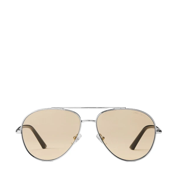 Metallic Jimmy Choo Astor Sunglasses | Sunglasses