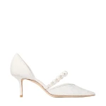 Ivory Jimmy Choo Aurelie 65 Pumps | Heels