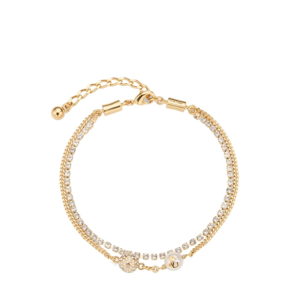 Metallic Jimmy Choo Auri Anklet | Jewelry