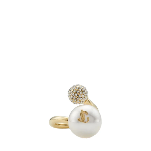 Metallic Jimmy Choo Auri Ring | Rings