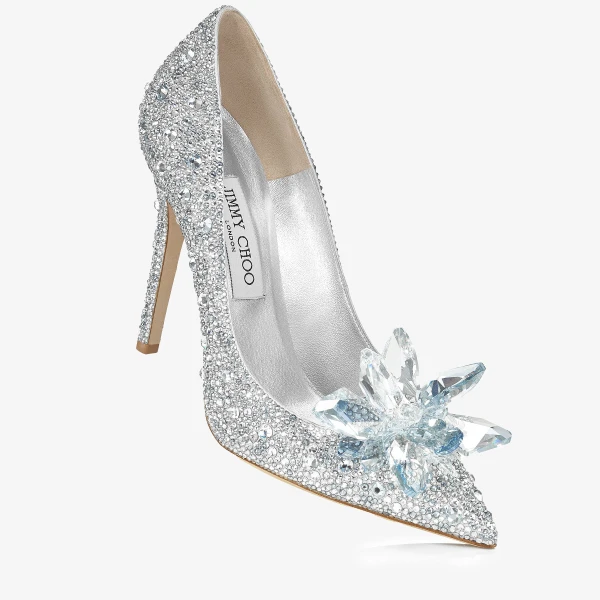 Crystal Jimmy Choo Avril Pumps, view 5 | Heels