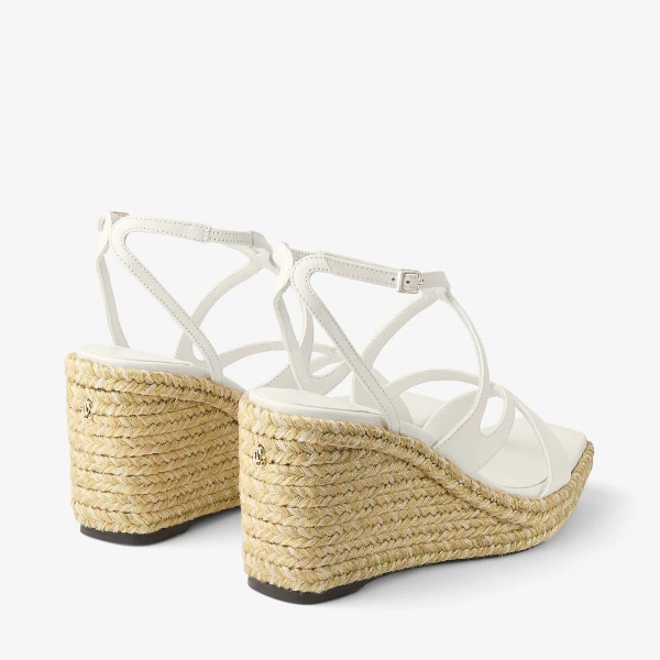 Latte Jimmy Choo Ayla 85 Sandals, view 4 | Sandals