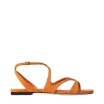 Orange Jimmy Choo Ayla Flat | Sandals
