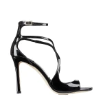 Black Jimmy Choo Azia 95 Sandals | Sandals