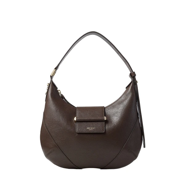 Beige Jimmy Choo Bar Hobo Small | Shoulder & Crossbody Bags