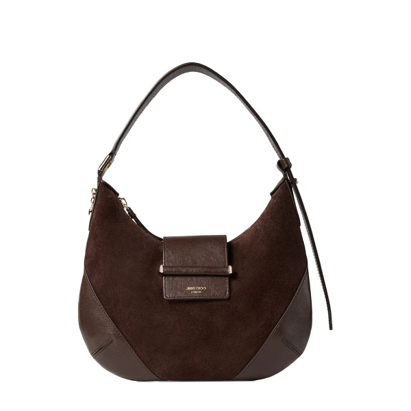 Beige Jimmy Choo Bar Hobo Small | Shoulder & Crossbody Bags