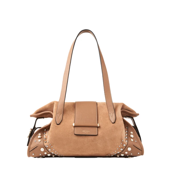 Beige Jimmy Choo Bar Holdall Medium | Totes & Top-Handle Bags