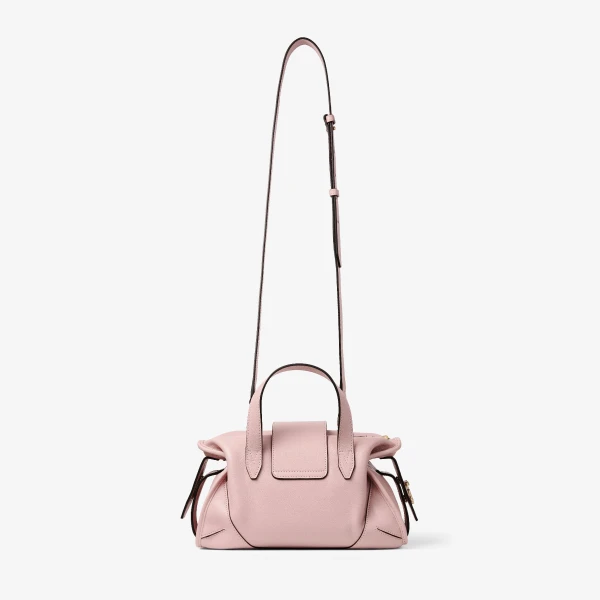 Rose and Shiny Gold Jimmy Choo Bar Holdall Small, view 4 | Totes & Top-Handle Bags