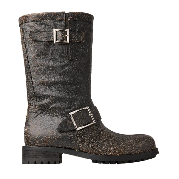 Black Jimmy Choo Biker Mid Boots | Boots