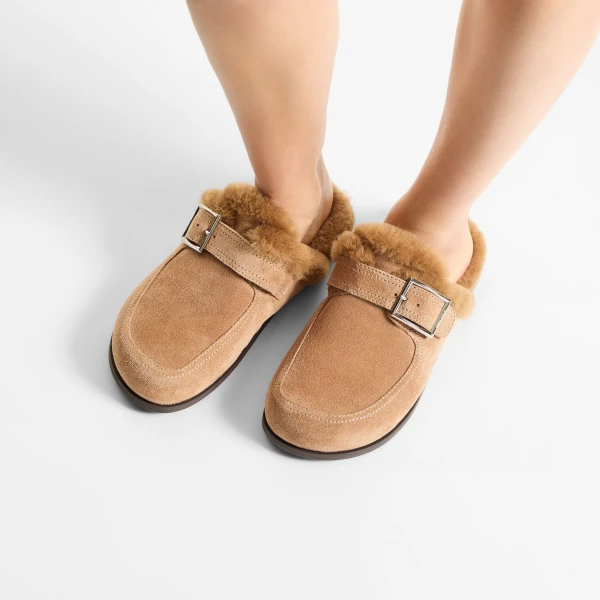 Toffee and Teddy Jimmy Choo Biker Mule, view 2 | Mules