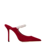 Red Jimmy Choo Bing 100 Mules | Mules