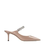 Pink Jimmy Choo Bing 65 Mules | Mules
